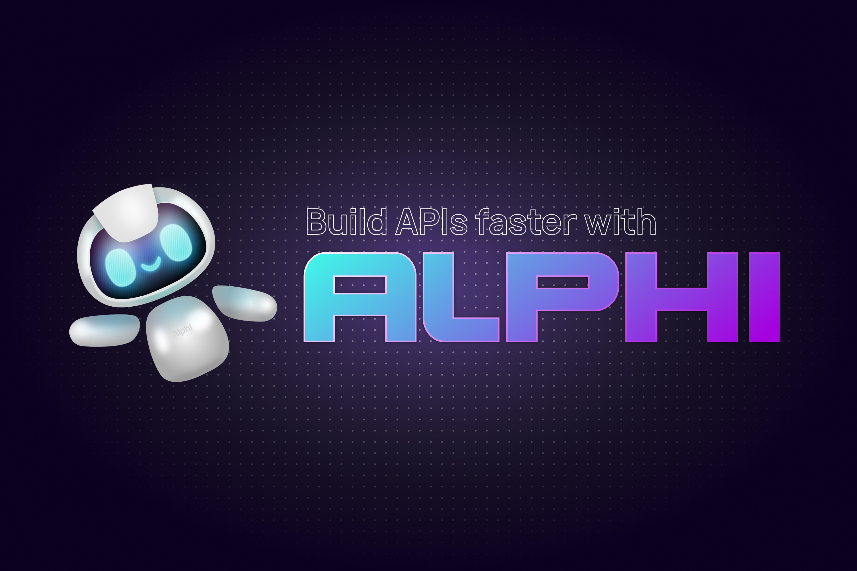 Alphi — Giving Shape to a New Low-Code Tool for the Web.